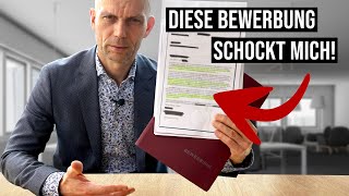 Das schlechteste Bewerbungsschreiben wirklich erhalten [upl. by Skill]