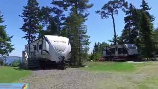 Gray Homestead Oceanfront Campground Virtual tour [upl. by Anitselec]