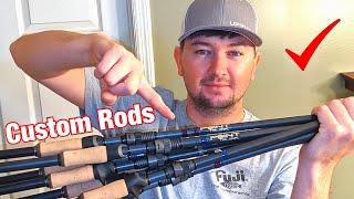 I BUILT THESE RODS How to build perfect bass rods [upl. by Inor822]