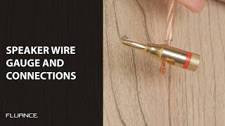 Speaker Wire Connection How to use Banana Plugs Spade Connectors Pin Connectors and more [upl. by Meletius]