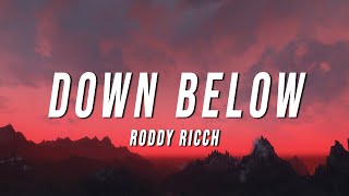 Roddy Ricch  Down Below TikTok Remix Lyrics [upl. by Nomyad]