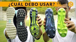 GUÍA DE SUELAS DE BOTAS DE FÚTBOL versión 2017 [upl. by Adlih]