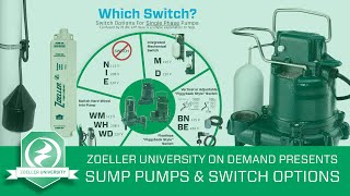 Zoeller Sump Pumps amp Switch Options Webinar [upl. by Kifar]