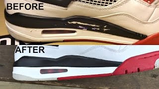 How to Properly Repaint Jordan Midsoles [upl. by Naitsirt]