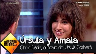 Úrsula Corberó confiesa cómo es trabajar con su novio en La Embajada  El Hormiguero 30 [upl. by Eatnhoj]