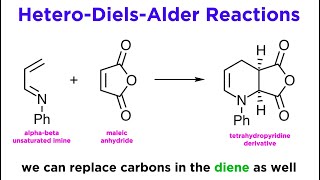 Pericyclic Reactions Part 2 HeteroDA Reactions and 13Dipolar Cycloadditions [upl. by Pond]