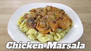 Chicken Marsala  PoorMansGourmet [upl. by Diane]