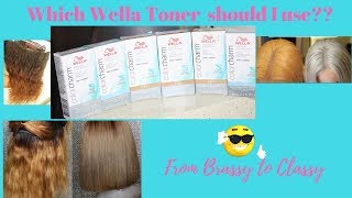 Brassy Orange hair Which Wella Toner should I use [upl. by Gehlbach566]