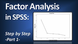 Factor Analysis in SPSS Principal Components Analysis  Part 1 [upl. by Ibrahim364]