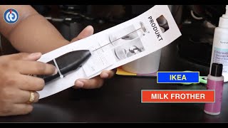 IKEA MILK FROTHER Review amp Battery Installation [upl. by Ledeen]