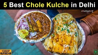 5 Best Chole Kulche in Delhi [upl. by Iaria]