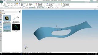 Siemens NX Fill Surface [upl. by Silsby]