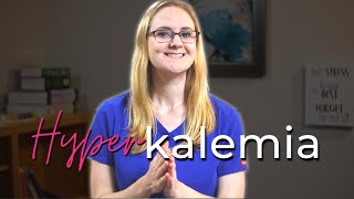 Hyperkalemia Symptoms and Treatment  Nursing School Lecture [upl. by Stearne]