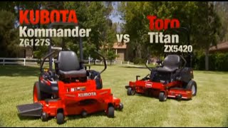 Kubota Kommander Zero Turn Mower Advantage Video 1 [upl. by Aleibarg]