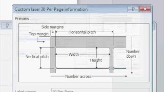 How To Make Custom Label Templates In Microsoft Word [upl. by Morette]