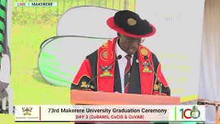 73rd Makerere University Graduation Ceremony DAY 3 [upl. by Yregerg286]