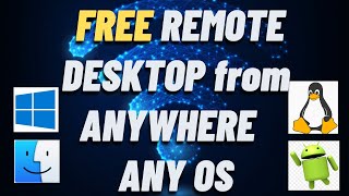 FREE Remote Desktop From Anywhere In the World Easy Peasy [upl. by Kcirded92]