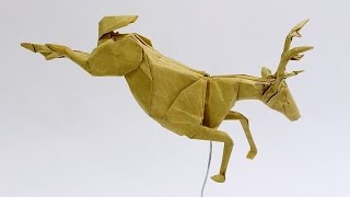 How to make an Origami Deer [upl. by Eruza196]