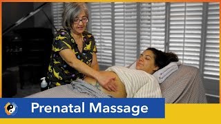 Prenatal Massage Techniques  Relieving Pregnancy Pains [upl. by Eedahs]