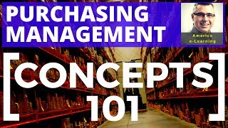 Lesson 1  Purchasing management  concepts 101  Learn main concepts in corporate purchasing [upl. by Zetnod]