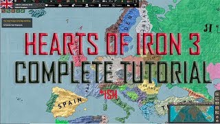 Hearts of Iron 3  Complete Tutorial ish [upl. by Ydnor200]