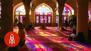 Step Inside Iran’s Kaleidoscopic Mosque [upl. by Niwde120]