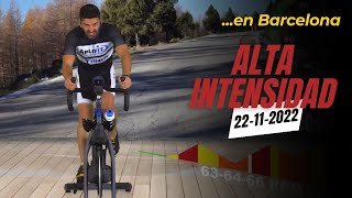 Clase Indoor Cycling entrenamiento Alta Intensidad  Carlos Gil [upl. by Ynar]