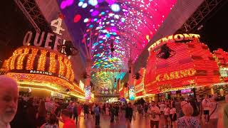 Las Vegas Fremont Street 2024 [upl. by Waverley]