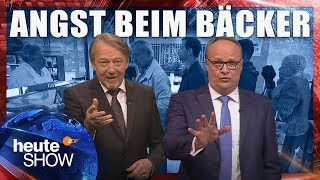 Christian Lindner hat Angst vor Ausländern beim Bäcker  heuteshow vom 18052018 [upl. by Rozella]