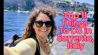 Top 11 Things To Do in Sorrento [upl. by Batholomew]