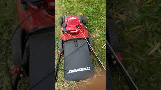 How to Start the TroyBilt TB230 [upl. by Anamuj179]