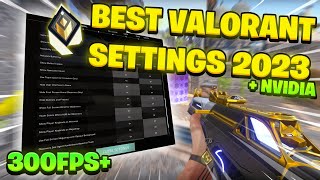 The Ultimate VALORANT SETTINGS and OPTIMIZATION Guide [upl. by Loyce]