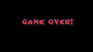 Game Over New Super Mario Bros Wii Wii [upl. by Massarelli282]