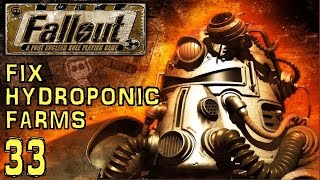 Fallout 1  Fix Hydroponic Farms Adytum  Part 33 [upl. by Salakcin]