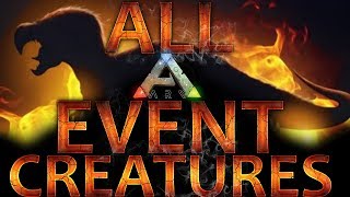 All ARK Event Creatures SPAWN Commands  PC Xbox one PS4 [upl. by Kirit]