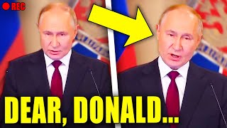 WATCH PUTIN ISSUE TERRIFYING WARNING TO TRUMP [upl. by Michaud]