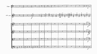 SaintSaëns Danse macabre Op 40 with Score [upl. by Libove]