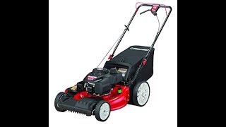 Troy Bilt TB220 21 In High Wheel Front Wheel Drive SelfPropelled Gas Lawn Mower [upl. by Heeley]