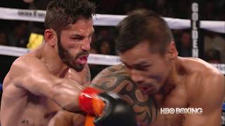 Fight highlights Jorge Linares vs Mercito Gesta HBO Boxing After Dark [upl. by Leilamag946]