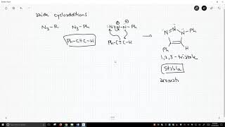 cycloadditions with azides [upl. by Nav95]