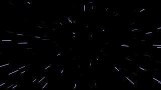 Space Warp Speed Effect Background HD [upl. by Sarad]