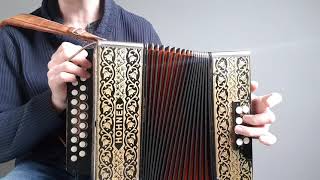 Tutorial  Wellerman DG melodeon  diatonic accordion sea shanty [upl. by Myriam]