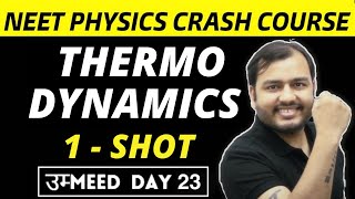 THERMODYNAMICS IN ONE SHOT  All Theory Tricks amp PYQs Covered NEET Physics Crash Course [upl. by Akihsal]