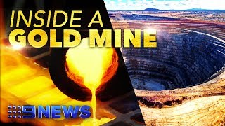 See where gold comes from  Nine News Australia [upl. by Alial222]