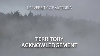 Territory acknowledgement  University of Victoria [upl. by Iridissa]