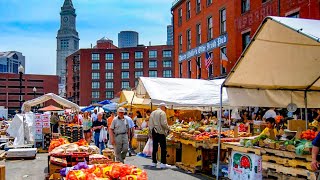 A Look At The Boston Haymarket Boston Massachusetts [upl. by Tseng253]