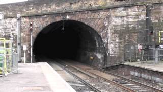 D9009 storms out of Haymarket tunnel 060413 [upl. by Aihsikal]