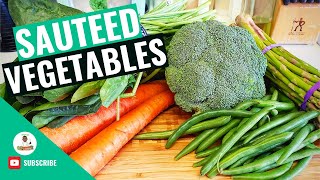 Sauteed Vegetables  Sauteed Vegetables Recipe  How to make Sauteed Vegetables  by chefali1027 [upl. by Ira]