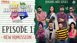 Yaar Jigree Kasooti Degree Season 2  Official Trailer  Punjabi Web Series 2020 [upl. by Key455]