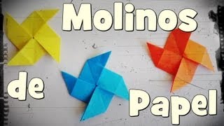 Molino de Papel  Origami [upl. by Gneh]